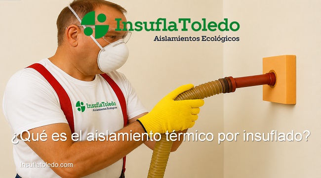 qué es el aislamiento térmico por insuflado
